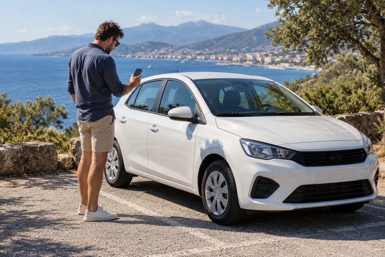 Location voiture particulier Ajaccio : 7 réflexes malins pour réserver sereinement